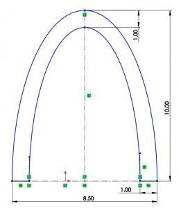 boathull speaker dimensions
