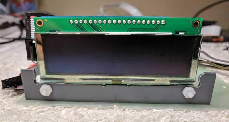 OLED display - mounting bracket